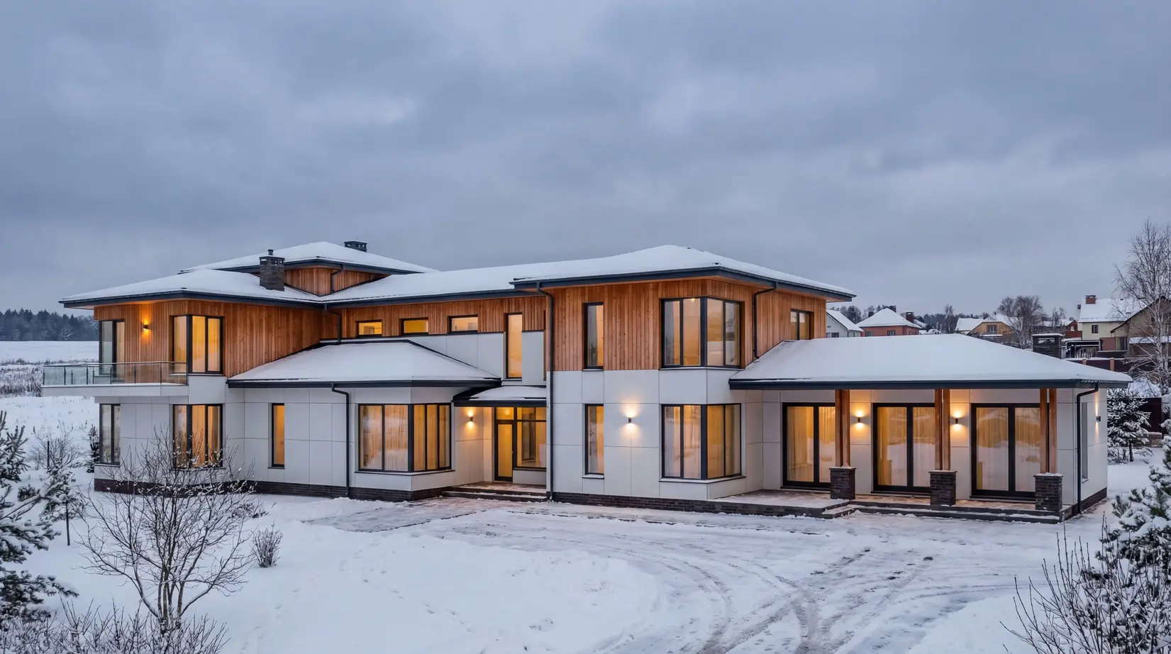 Двухэтажные дома — фото 28